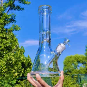 12″ Clear Glass Beaker Bong | 9mm Extra Thick