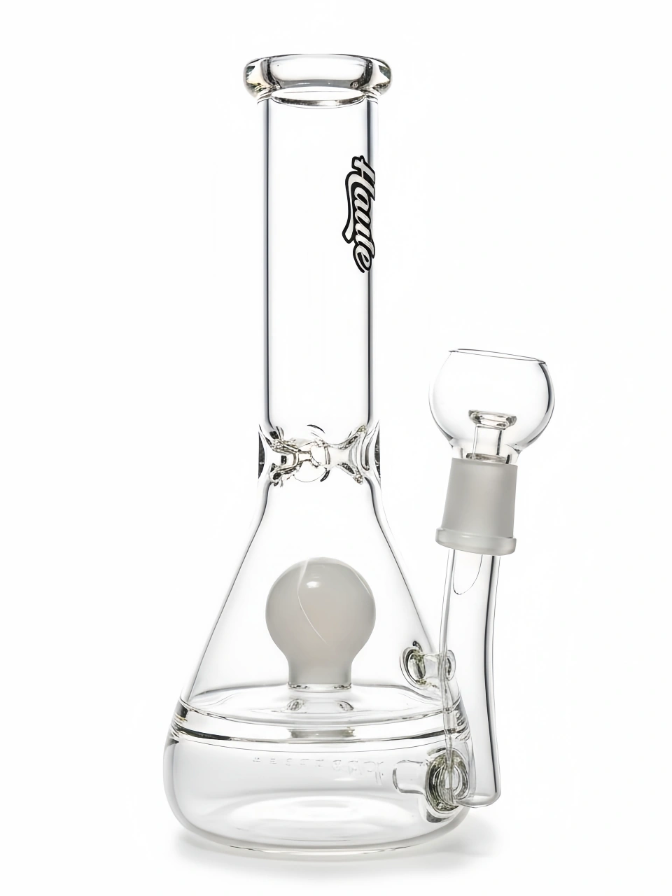 10-Inch Crystal Clear Dual-Percolator Beaker Bong