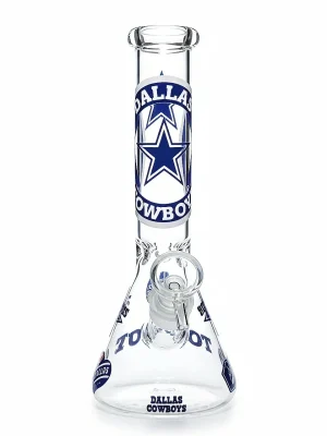 10-Inch Dallas Cowboys Lone Star Beaker Bong