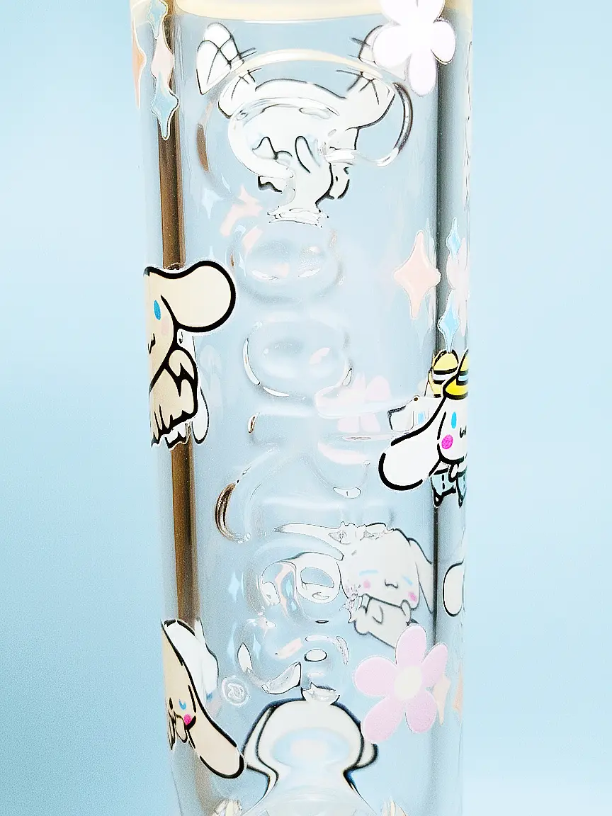 Cinnamoroll × Cookies 13-Inch 5mm Beaker Glass Bong - Image 6