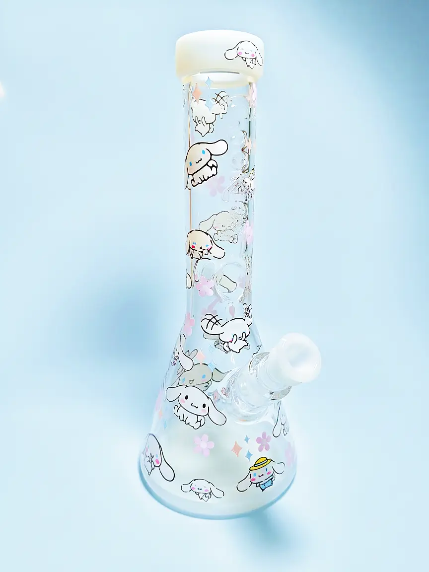 Cinnamoroll × Cookies 13-Inch 5mm Beaker Glass Bong