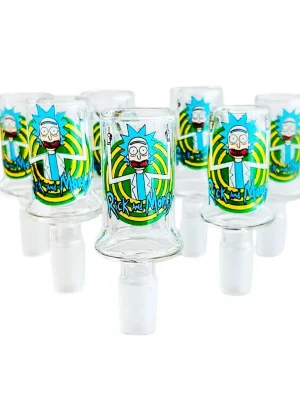 Rick Sanchez 14mm Male Glass Bong Bowl