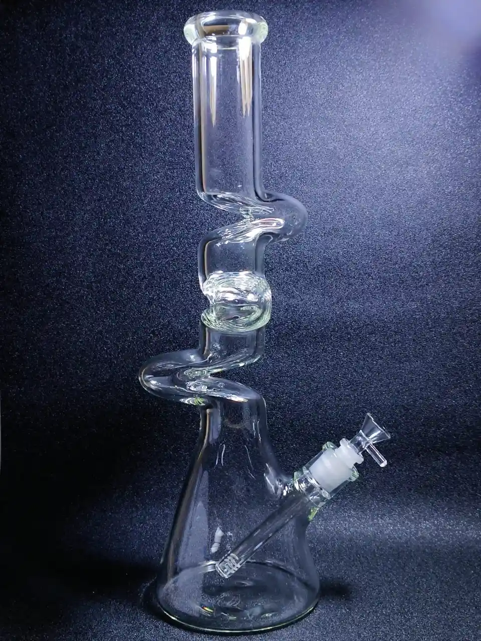 Zig-Zag 18-Inch 7mm Borosilicate Zong Beaker Bong