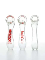 4-Inch Clear Sherlock Glass Pipe