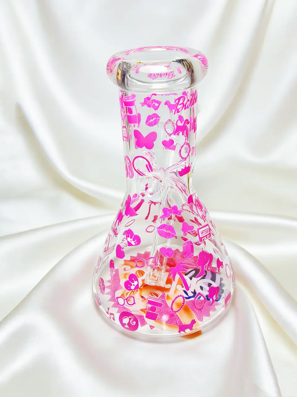 Barbie Protagonist All-Over Print Beaker Bong