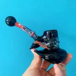 6.3-Inch Cosmic Hammer Wig Wag Artisan Hand Pipe