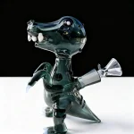 5-Inch T-Rex Borosilicate Glass Bong