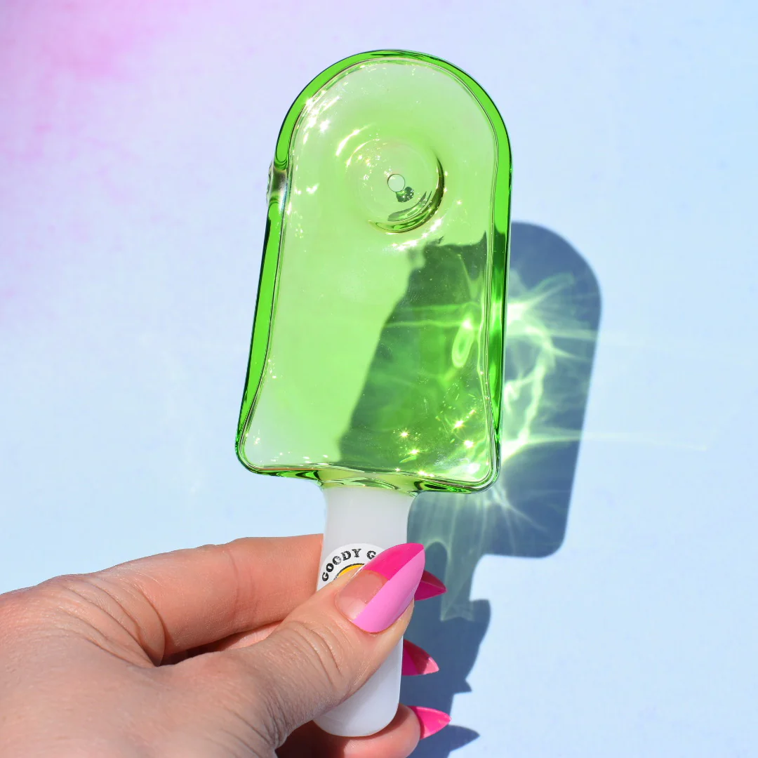 4.5-Inch Goody Goodies Popsicle Novelty Glass Pipe