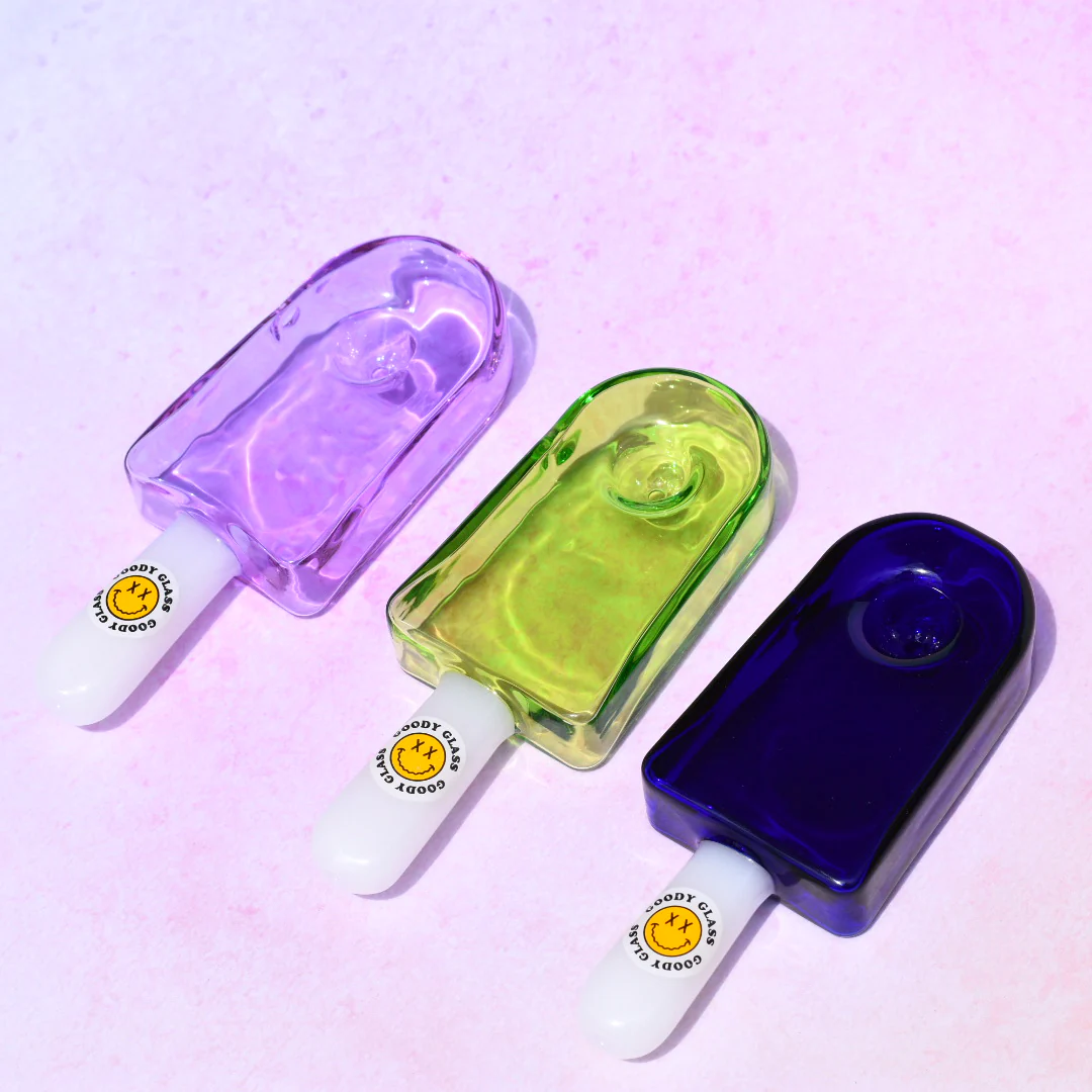 4.5-Inch Goody Goodies Popsicle Novelty Glass Pipe - Image 3