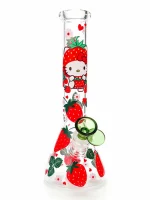 Berry Sweet Hello Kitty Strawberry Beaker Glass Bong