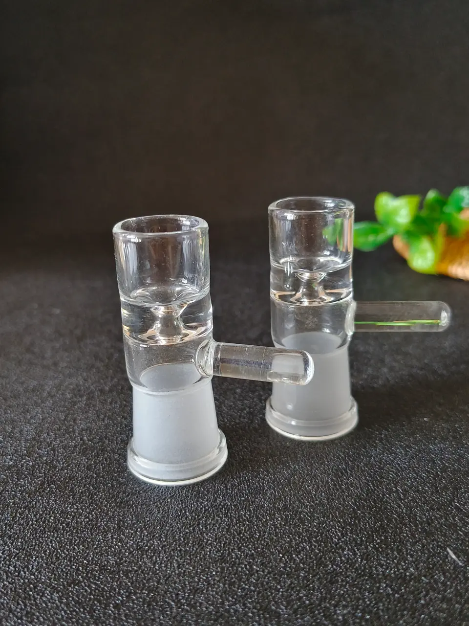 18mm Female Classic Clear Borosilicate Glass Bong Bowl - Image 2