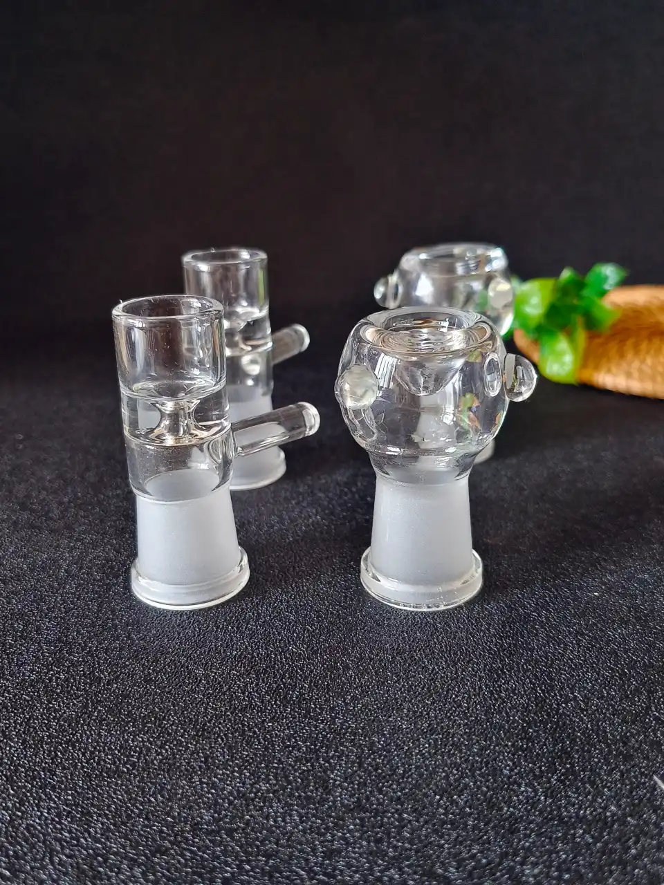 18mm Female Classic Clear Borosilicate Glass Bong Bowl