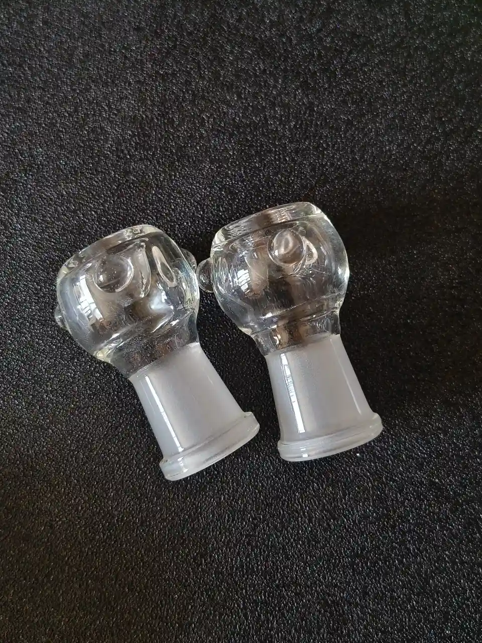 18mm Female Classic Clear Borosilicate Glass Bong Bowl - Image 4