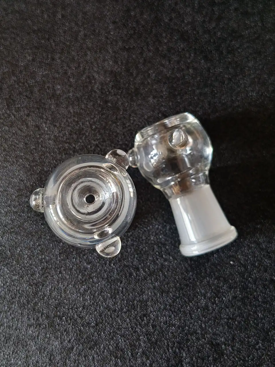 18mm Female Classic Clear Borosilicate Glass Bong Bowl - Image 5