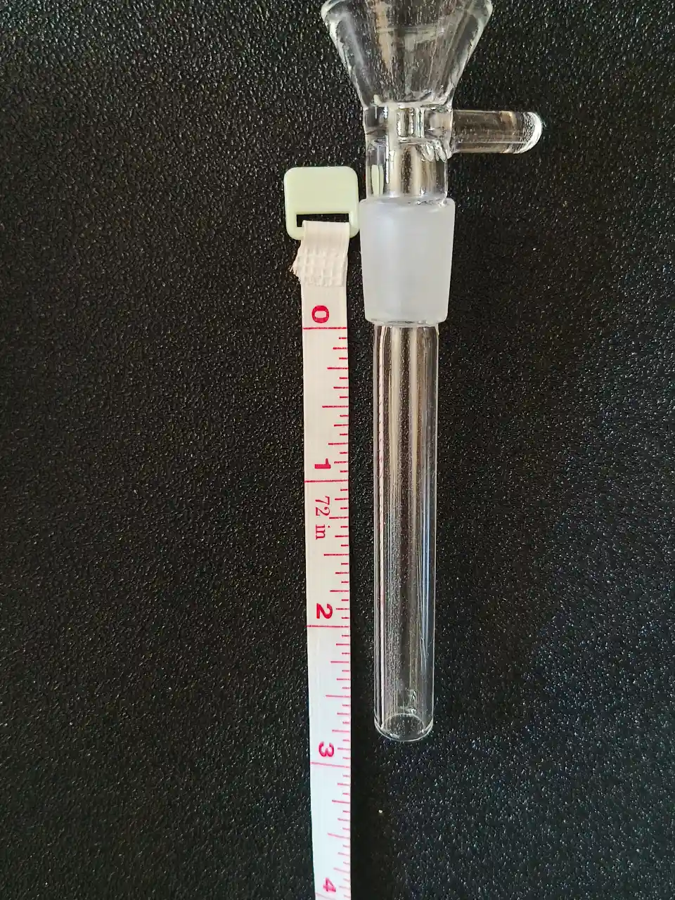 2.75" One-Piece Glass Downstem and Bowl 14mm Male - Image 2
