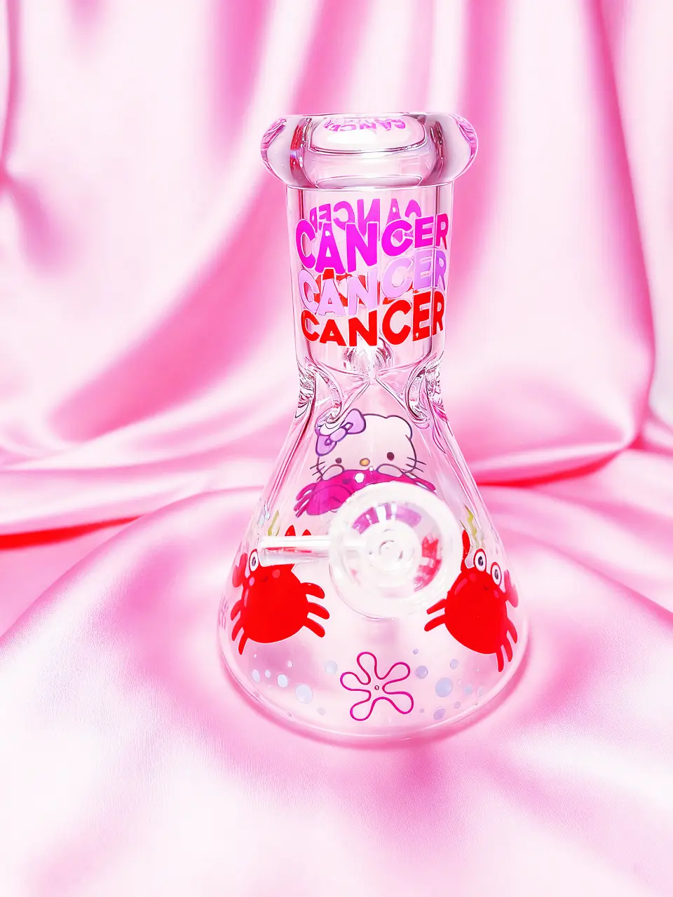 Hello Kitty Zodiac Astrology 8 inch Beaker Glass Bong - Image 6