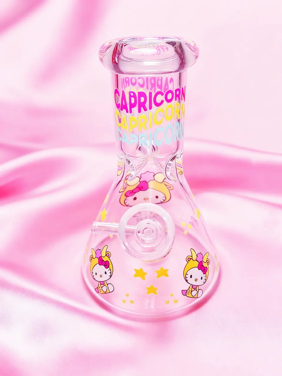 Hello Kitty Zodiac Astrology 8 inch Beaker Glass Bong - Image 9