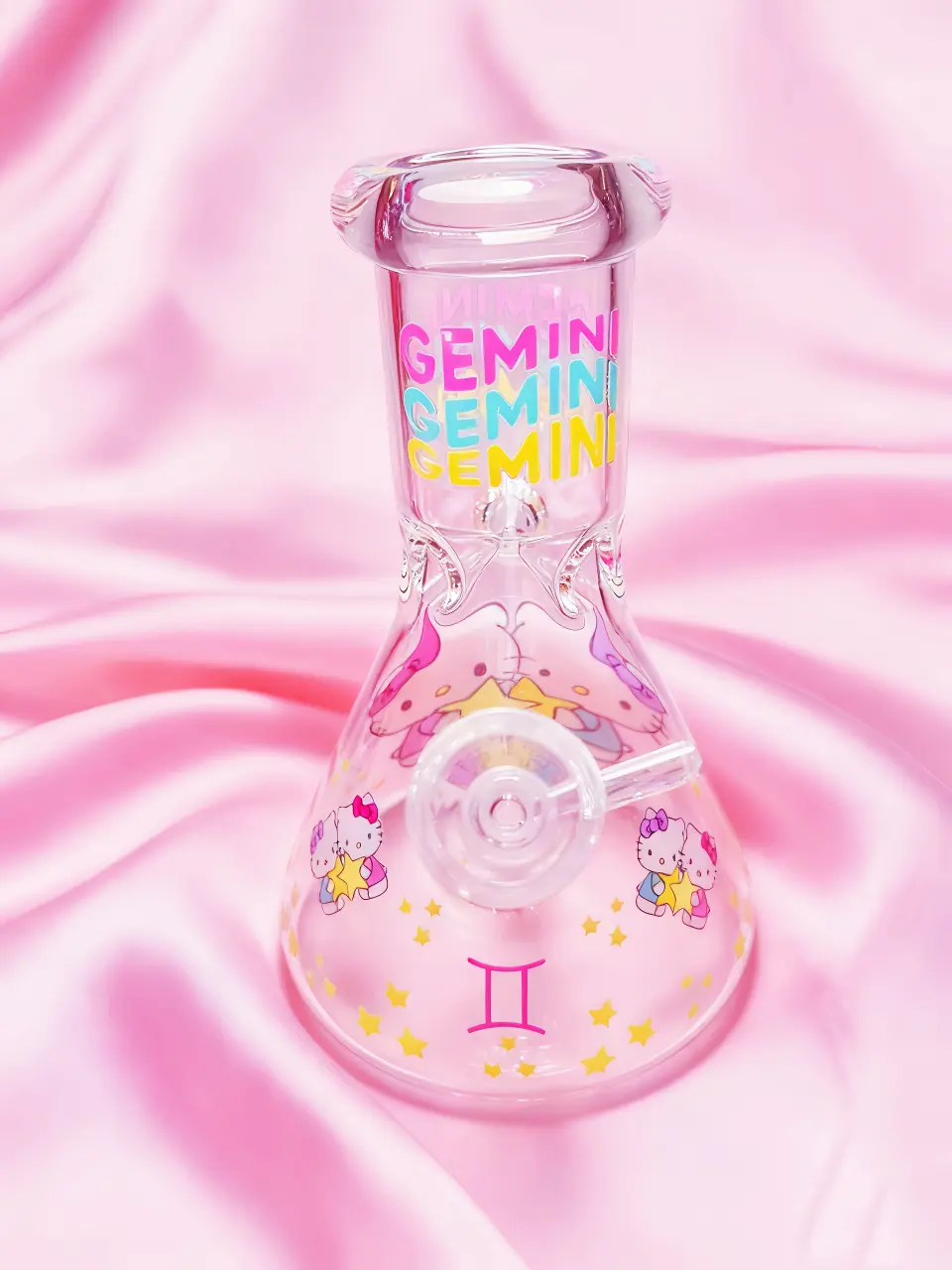 Hello Kitty Zodiac Astrology 8 inch Beaker Glass Bong - Image 11