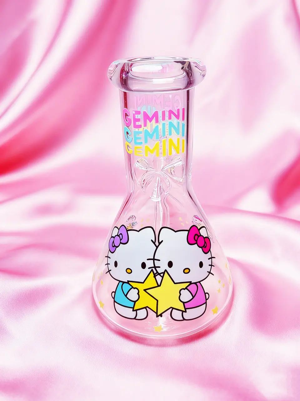 Hello Kitty Zodiac Astrology 8 inch Beaker Glass Bong - Image 10