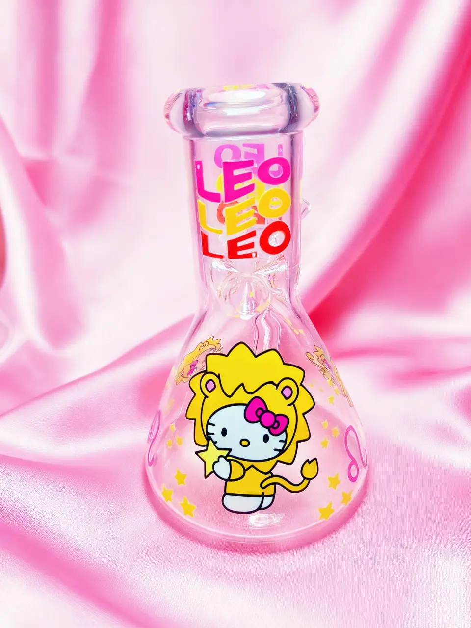 Hello Kitty Zodiac Astrology 8 inch Beaker Glass Bong - Image 12