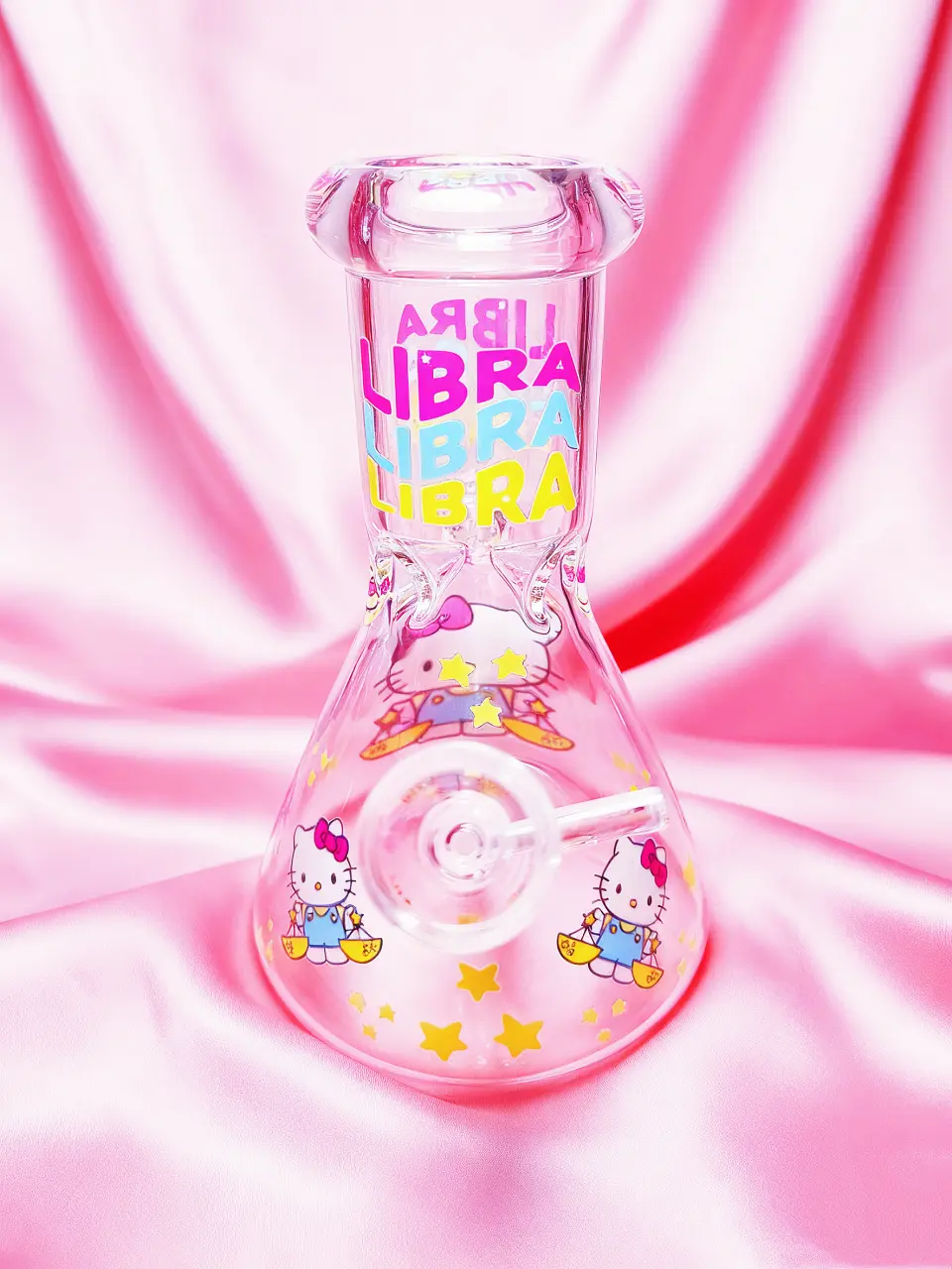 Hello Kitty Zodiac Astrology 8 inch Beaker Glass Bong - Image 15