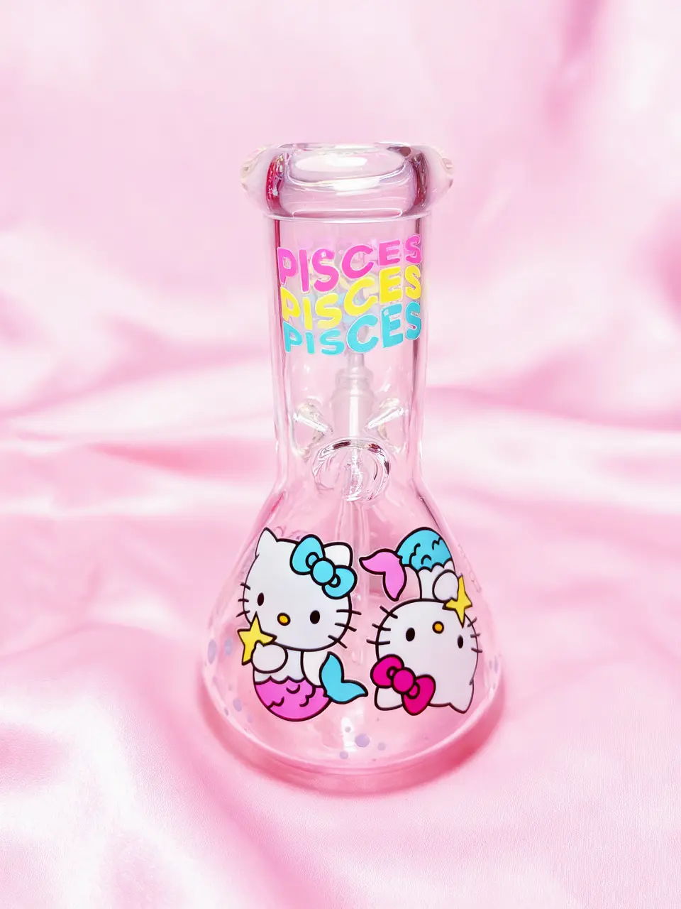 Hello Kitty Zodiac Astrology 8 inch Beaker Glass Bong - Image 16