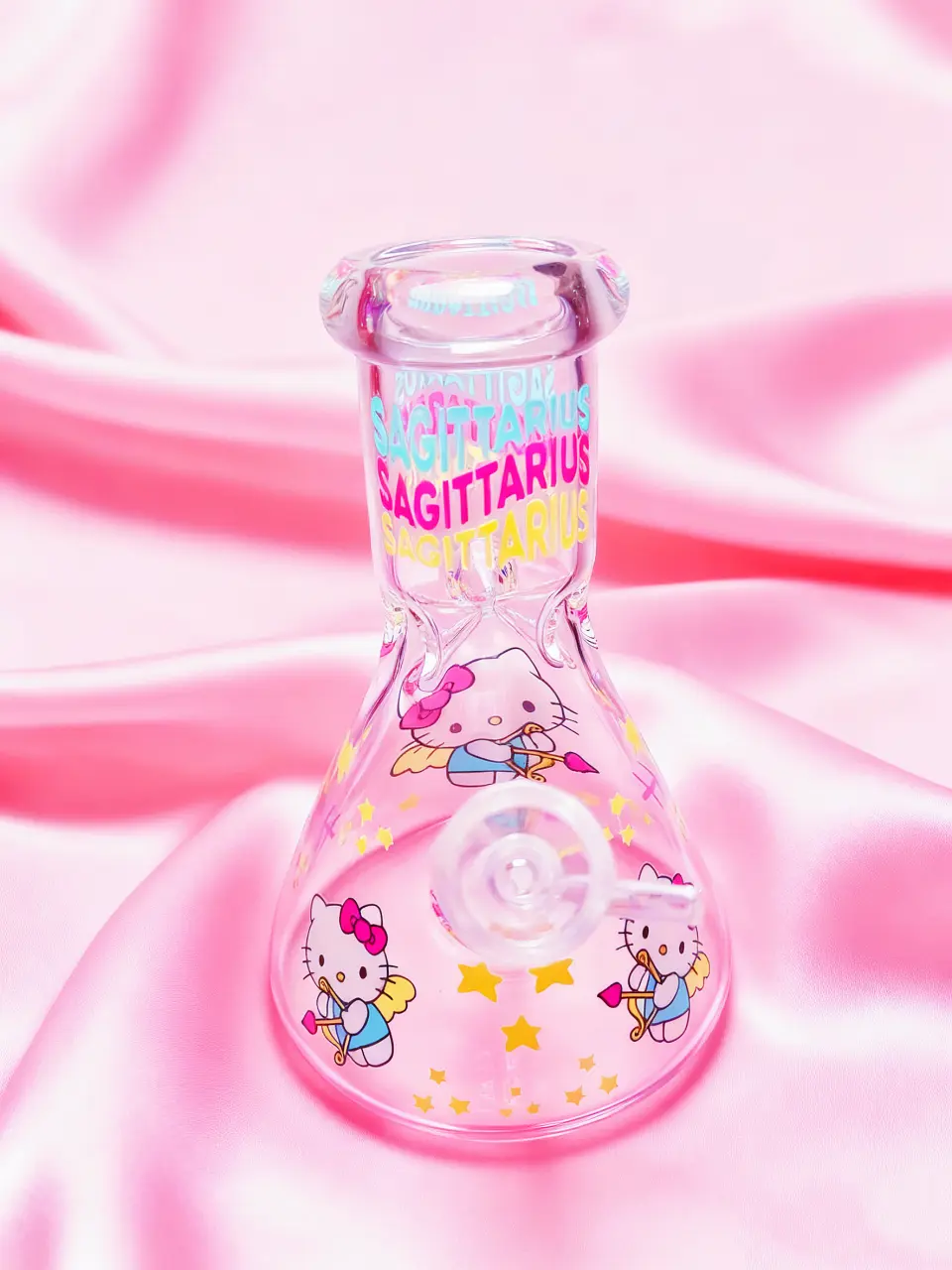 Hello Kitty Zodiac Astrology 8 inch Beaker Glass Bong - Image 19