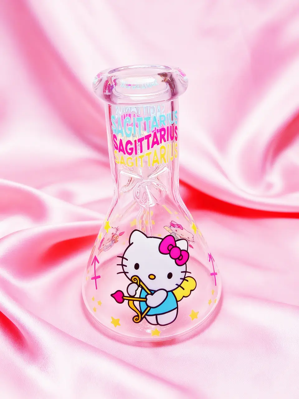 Hello Kitty Zodiac Astrology 8 inch Beaker Glass Bong - Image 18