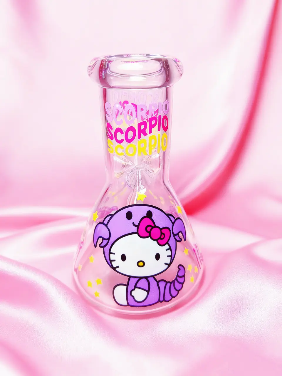 Hello Kitty Zodiac Astrology 8 inch Beaker Glass Bong - Image 20