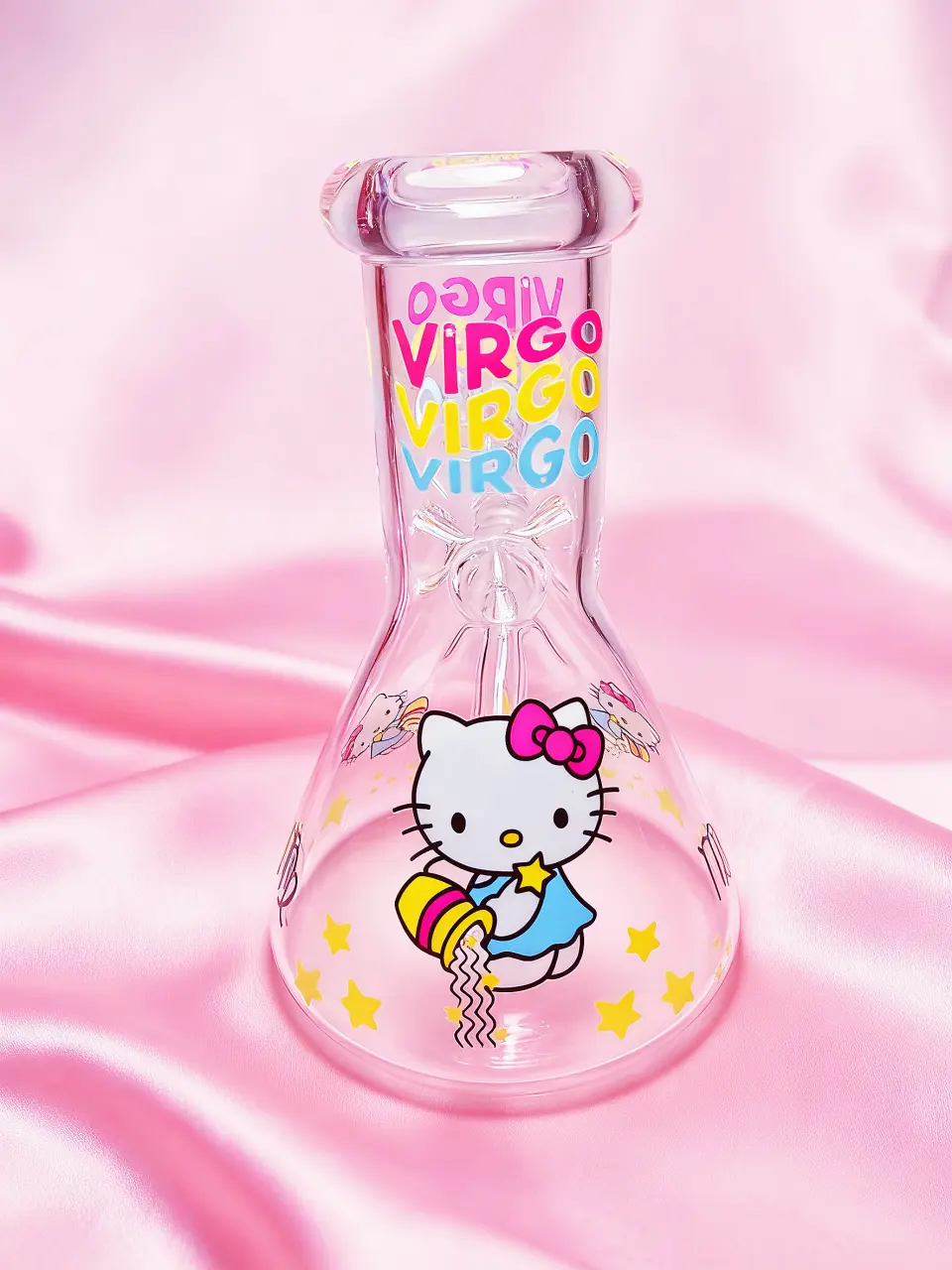 Hello Kitty Zodiac Astrology 8 inch Beaker Glass Bong - Image 22