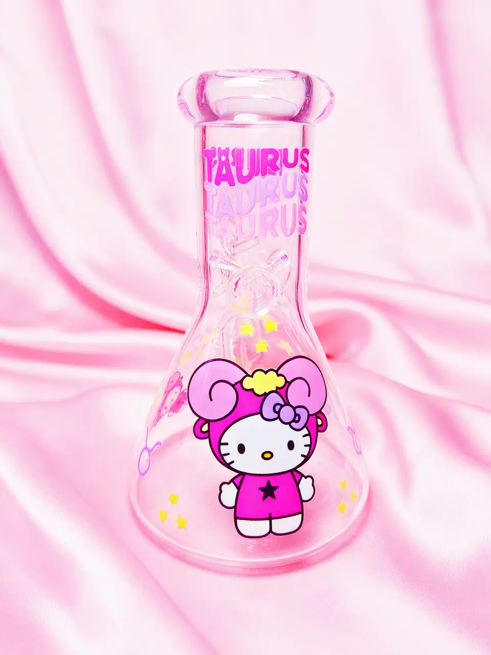 Hello Kitty Zodiac Astrology 8 inch Beaker Glass Bong - Image 24