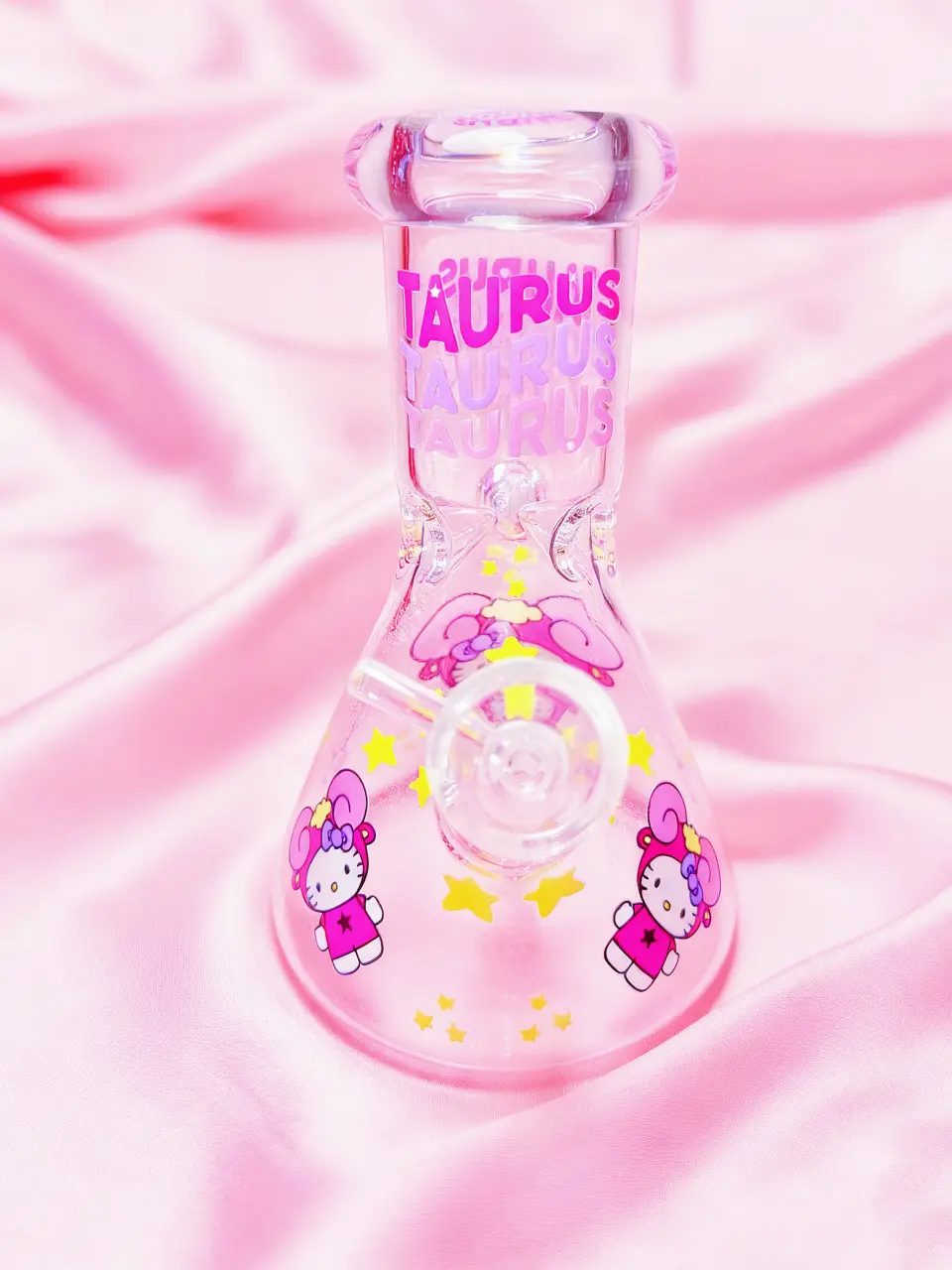 Hello Kitty Zodiac Astrology 8 inch Beaker Glass Bong - Image 25