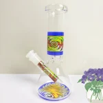 8-Inch Wig-Wag Mini Beaker Glass Bong